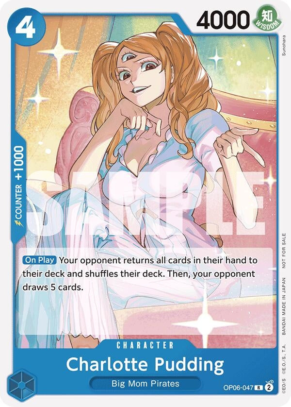 Image for Charlotte Pudding (Tournament Pack 2025 Vol. 1) (One Piece Promotion Cards) (OP06-047) - One Piece Card Game
