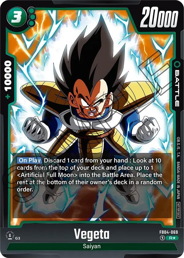 Image for Vegeta - FB04-069 (Tournament Pack 05) (Tournament and Championship Promos) (FB04-069) - Dragon Ball Super: Fusion World