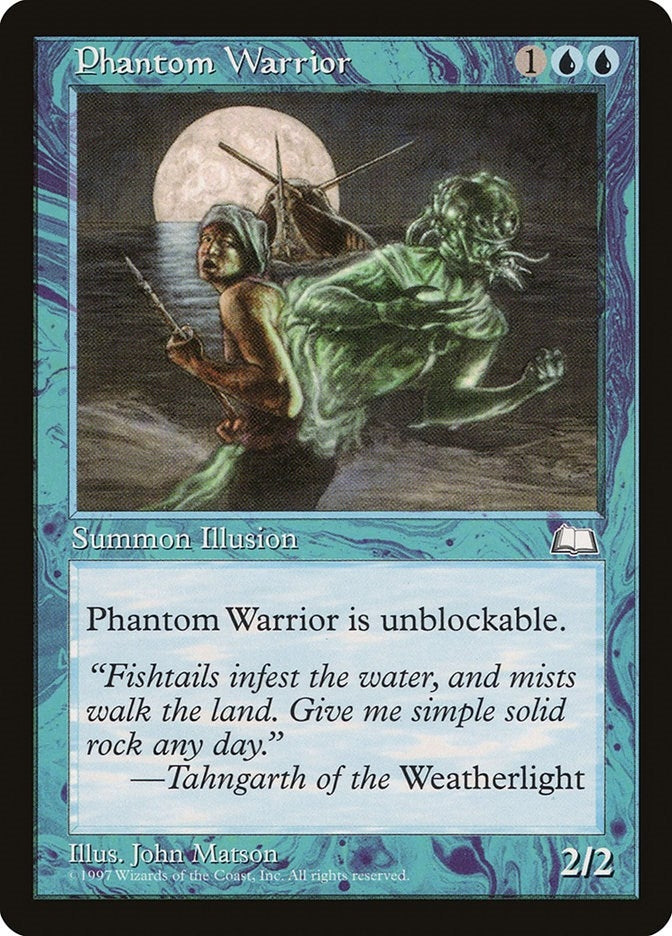 Image for Phantom Warrior (Weatherlight) - Magic: The Gathering