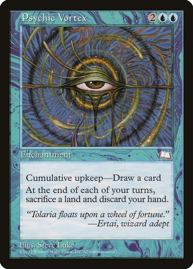 Image for Psychic Vortex (Weatherlight) - Magic: The Gathering