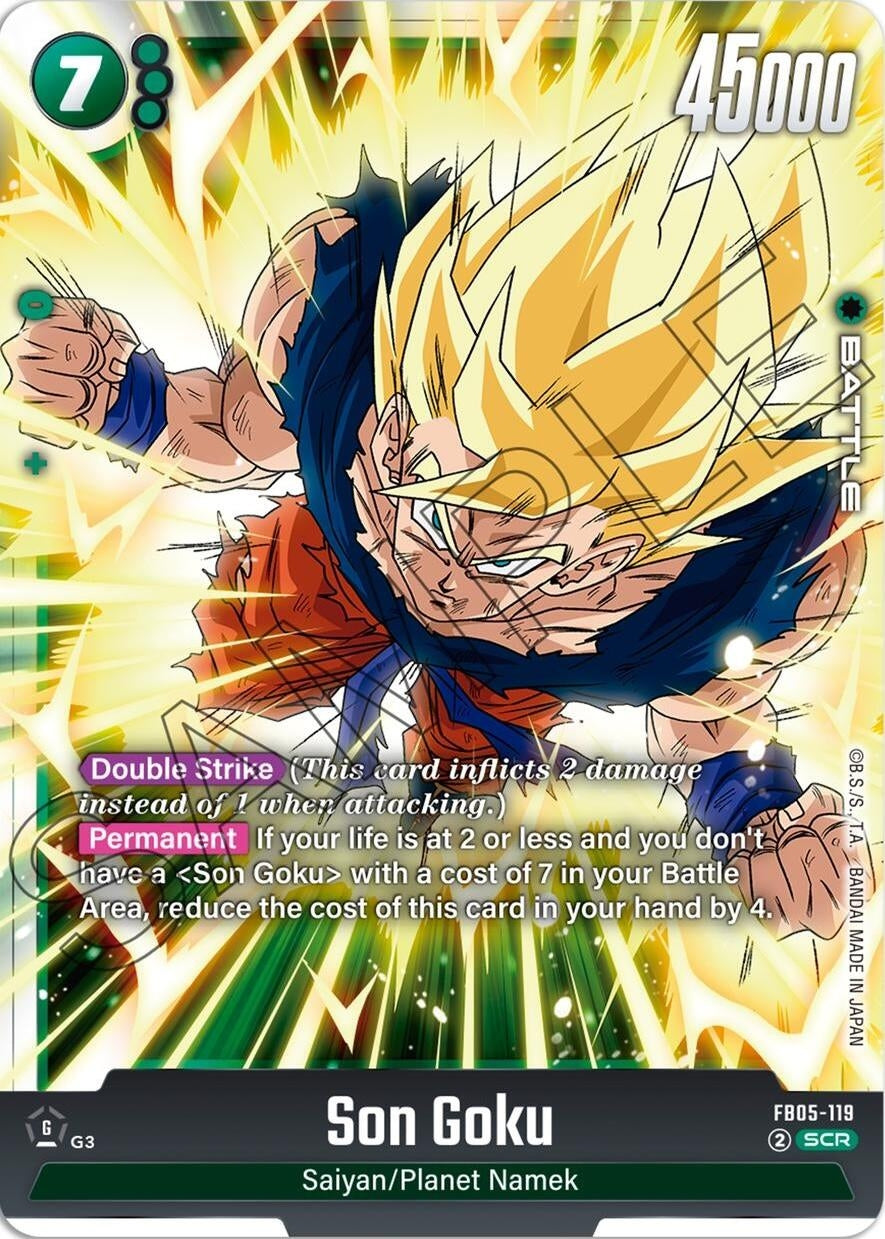 Image for Son Goku - FB05-119 (New Adventure) (FB05-119) - Dragon Ball Super: Fusion World