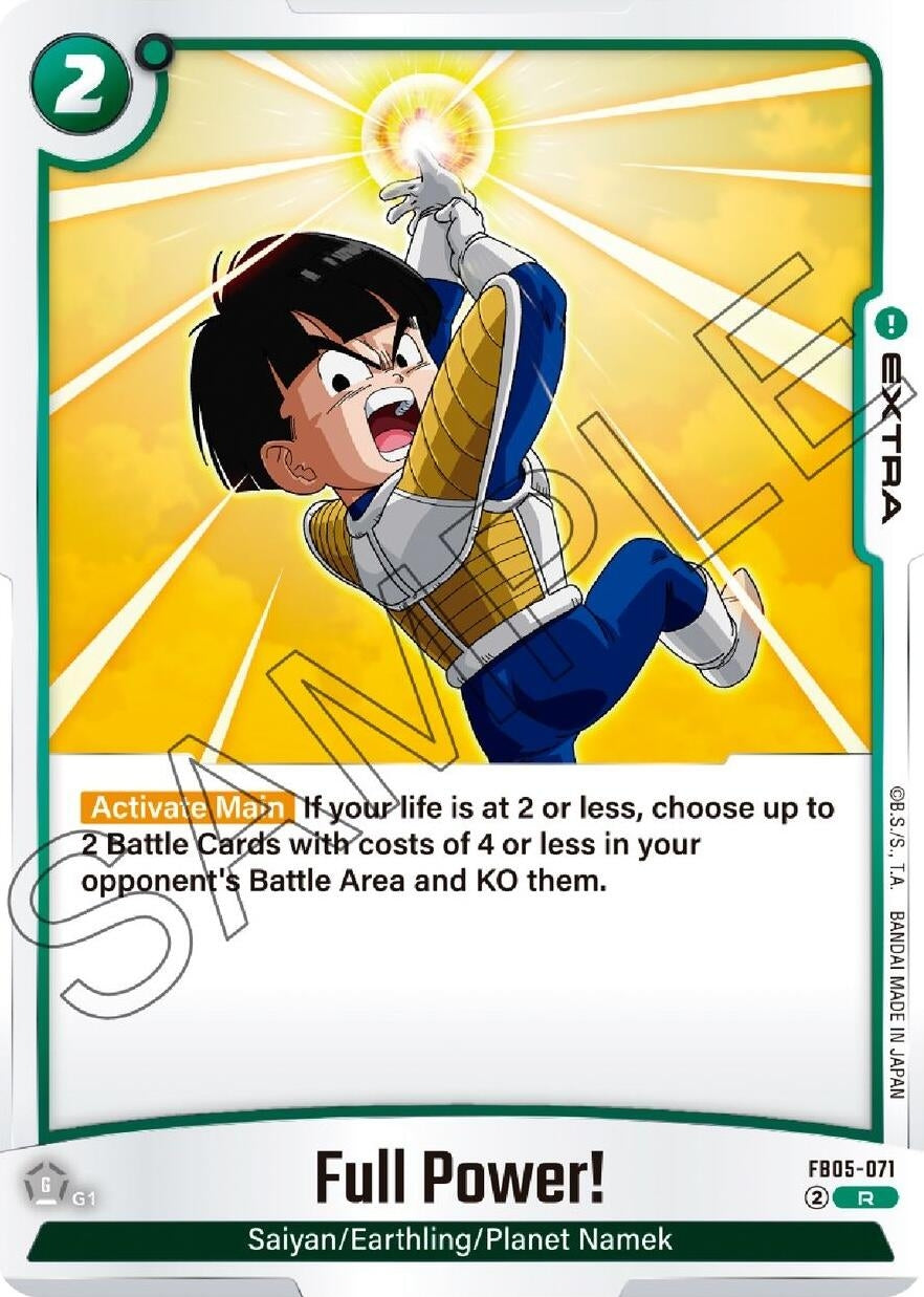 Image for Full Power! (New Adventure) (FB05-071) - Dragon Ball Super: Fusion World