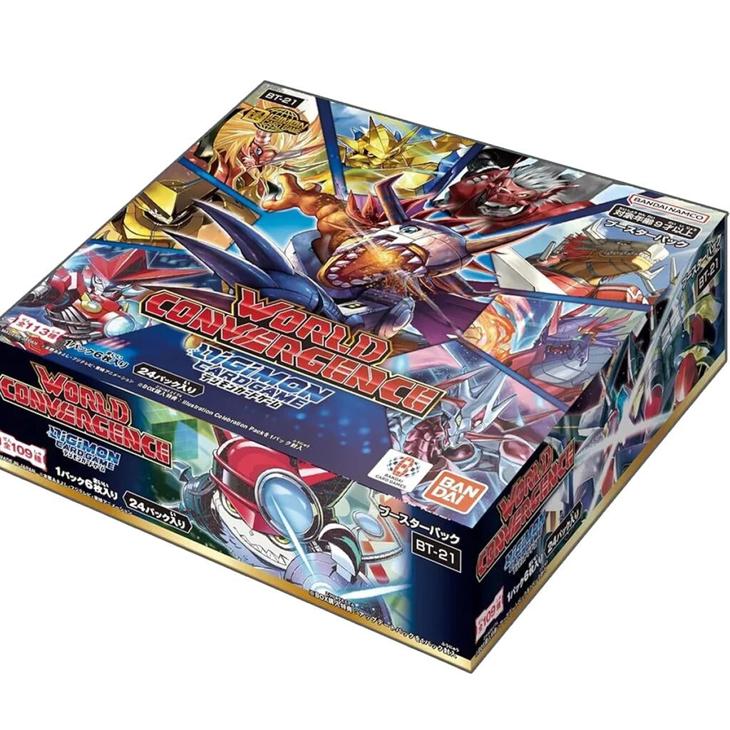 Image for World Convergence Booster Box - Digimon Card Game