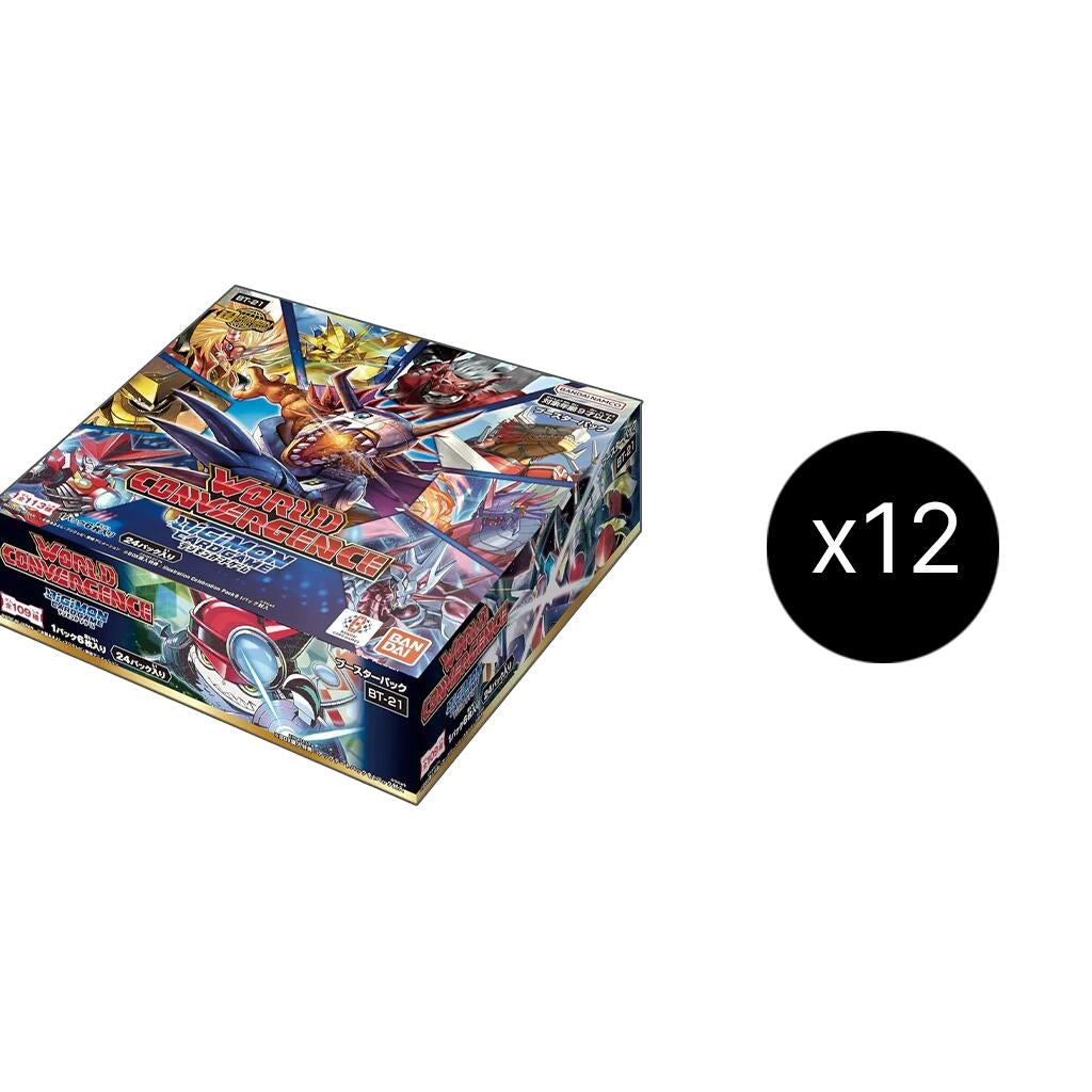 Image for World Convergence Booster Box Case - Digimon Card Game