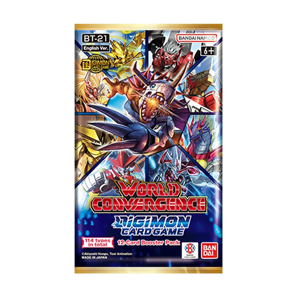 Image for World Convergence Booster Pack - Digimon Card Game