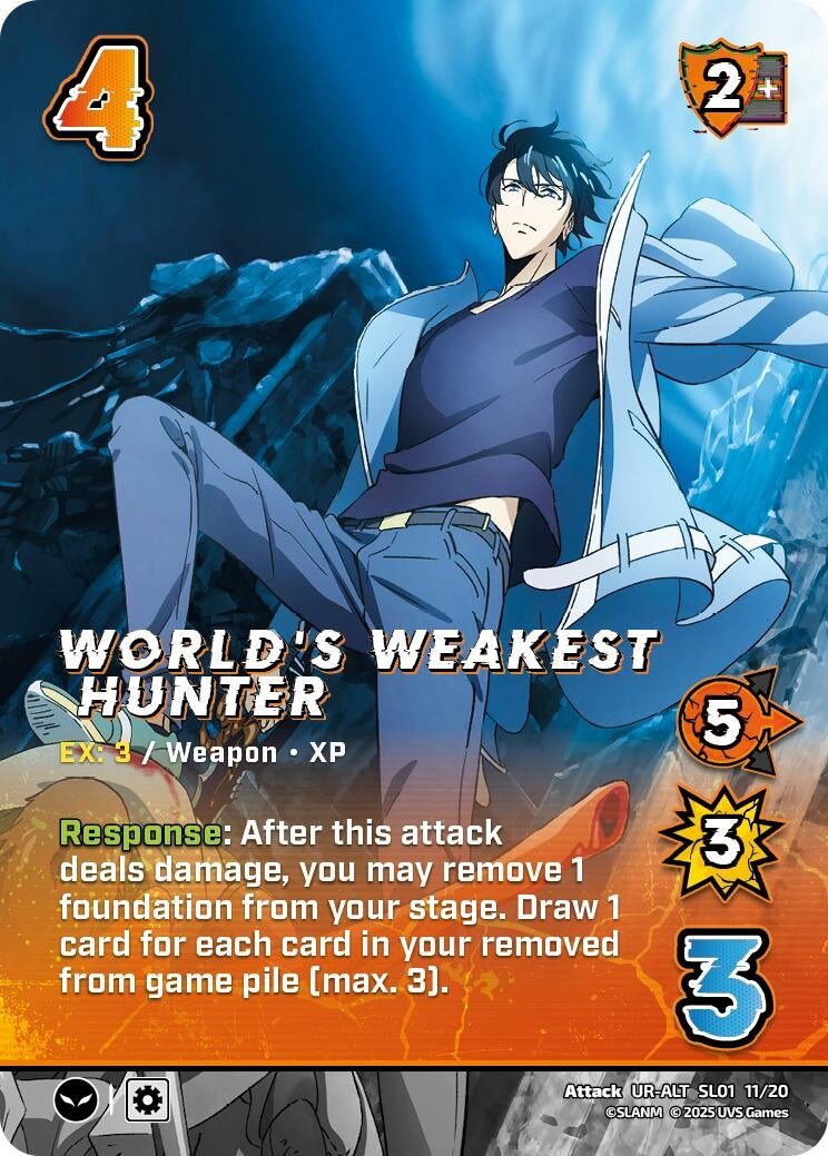 Image for World's Weakest Hunter (Alternate Art) (Challenger Series: Solo Leveling) (SL01 11/20) - UniVersus