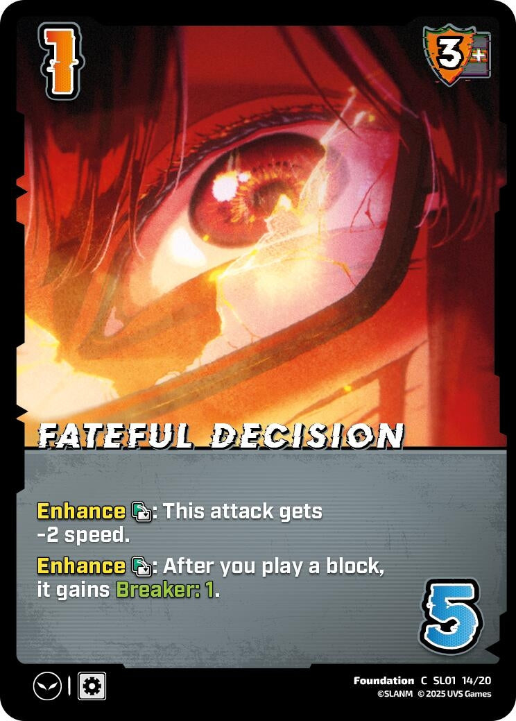 Image for Fateful Decision (Challenger Series: Solo Leveling) (SL01 14/20) - UniVersus