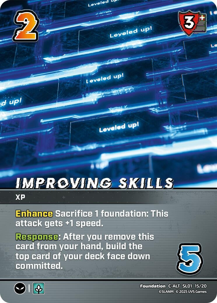 Image for Improving Skills (Alternate Art) (Challenger Series: Solo Leveling) (SL01 15/20) - UniVersus
