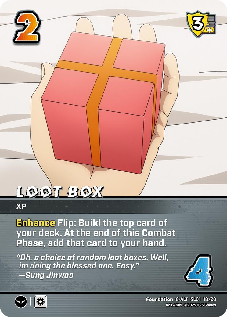 Image for Loot Box (Alternate Art) (Challenger Series: Solo Leveling) (SL01 18/20) - UniVersus