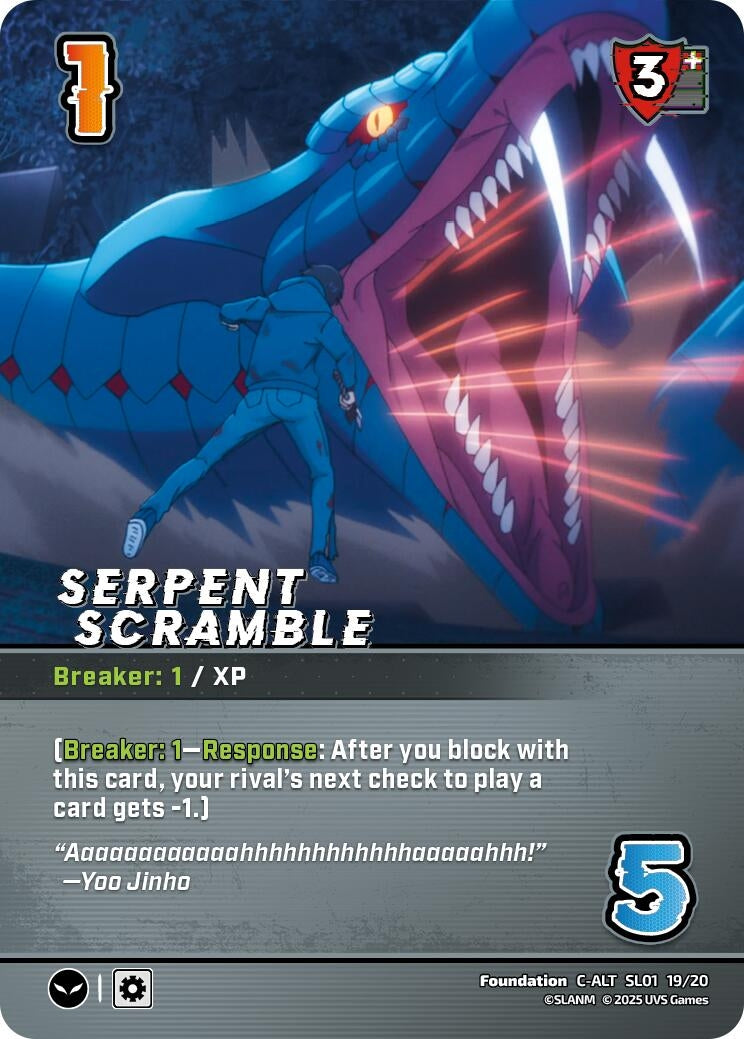Image for Serpent Scramble (Alternate Art) (Challenger Series: Solo Leveling) (SL01 19/20) - UniVersus