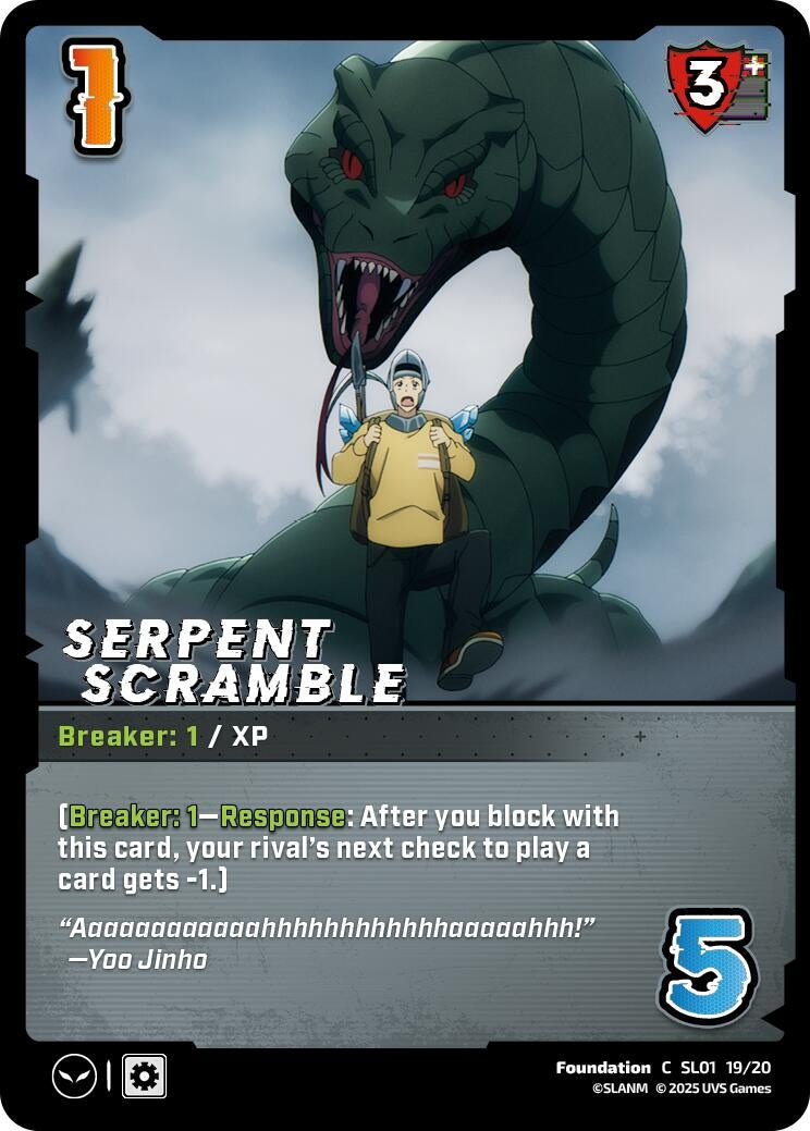 Image for Serpent Scramble (Challenger Series: Solo Leveling) (SL01 19/20) - UniVersus