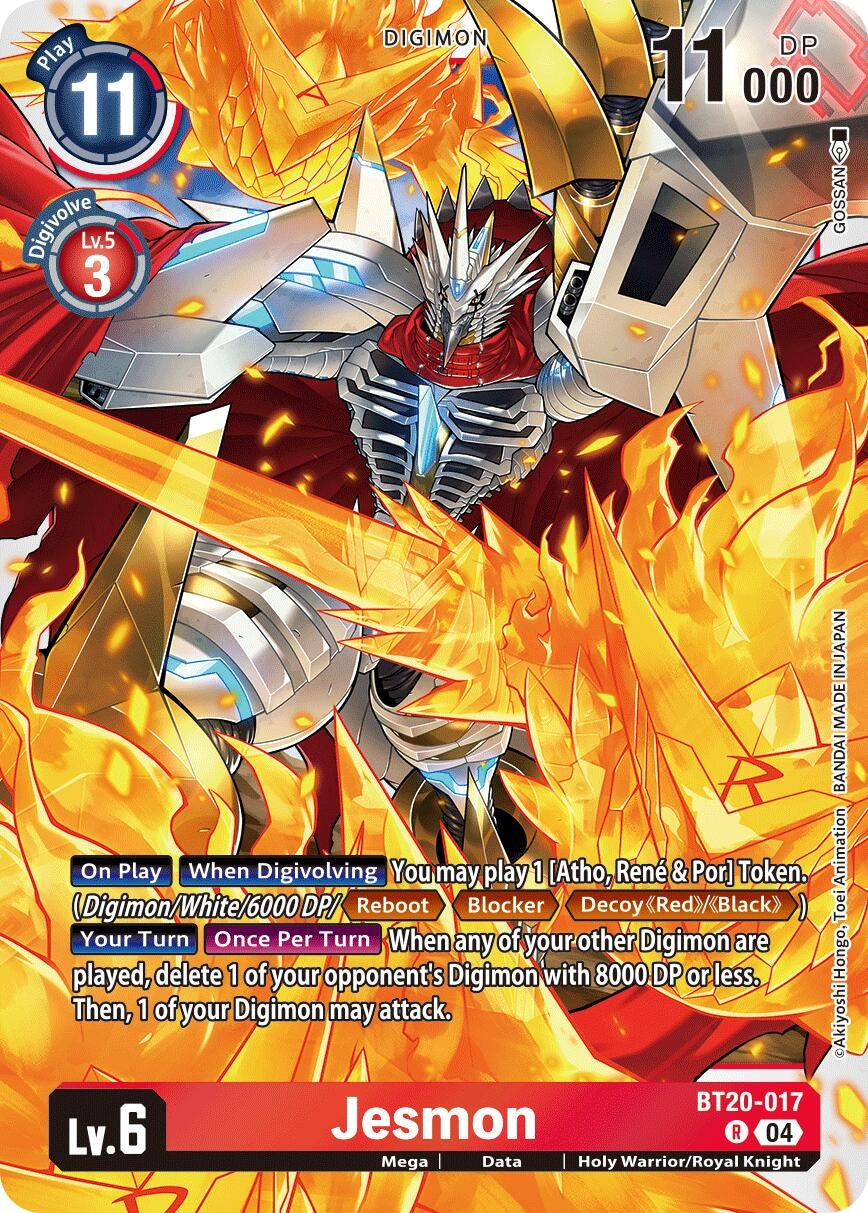 Image for Jesmon (BT19-20) (BT20-017 R) - Digimon Card Game