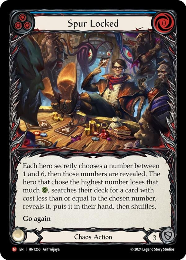 Image for Spur Locked (The Hunted) (HNT255) - Flesh and Blood TCG