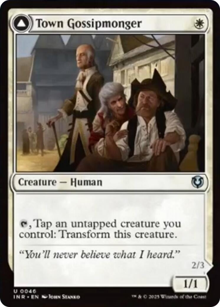 Image for Town Gossipmonger (Innistrad Remastered) (46) - Magic: The Gathering