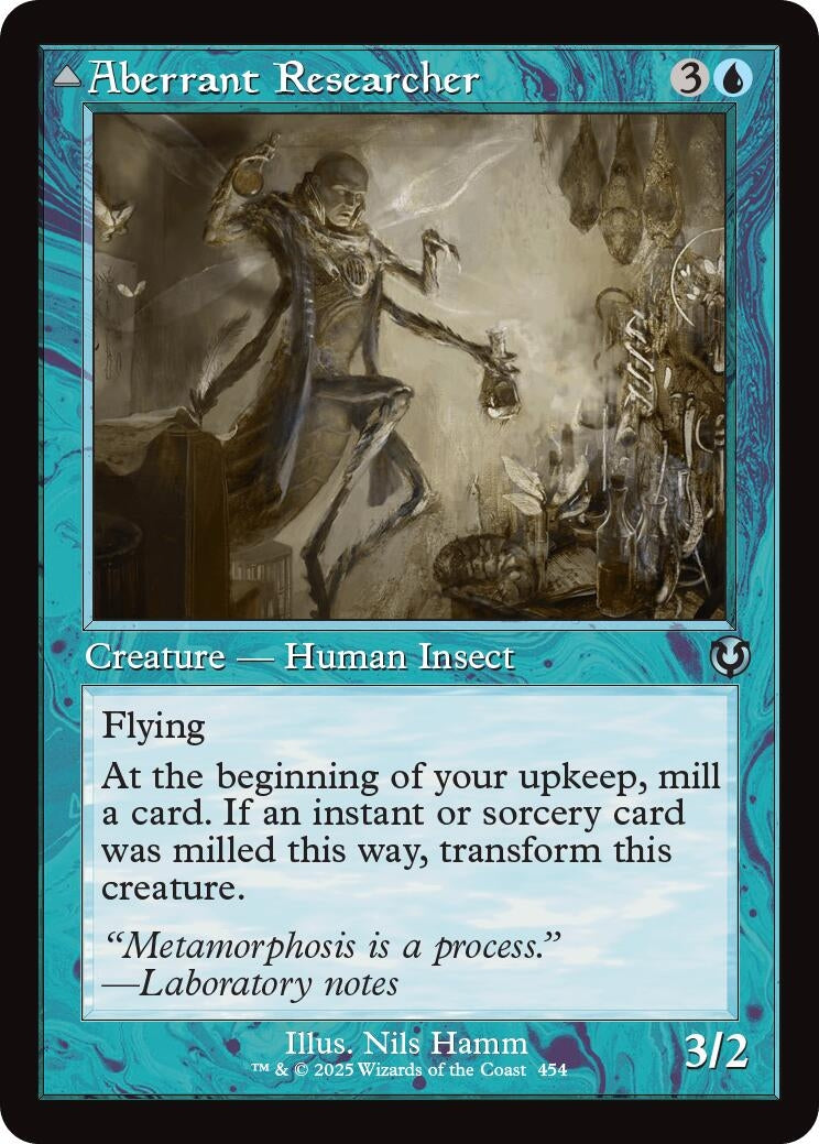 Image for Aberrant Researcher (Retro Frame) (Innistrad Remastered) (454) - Magic: The Gathering