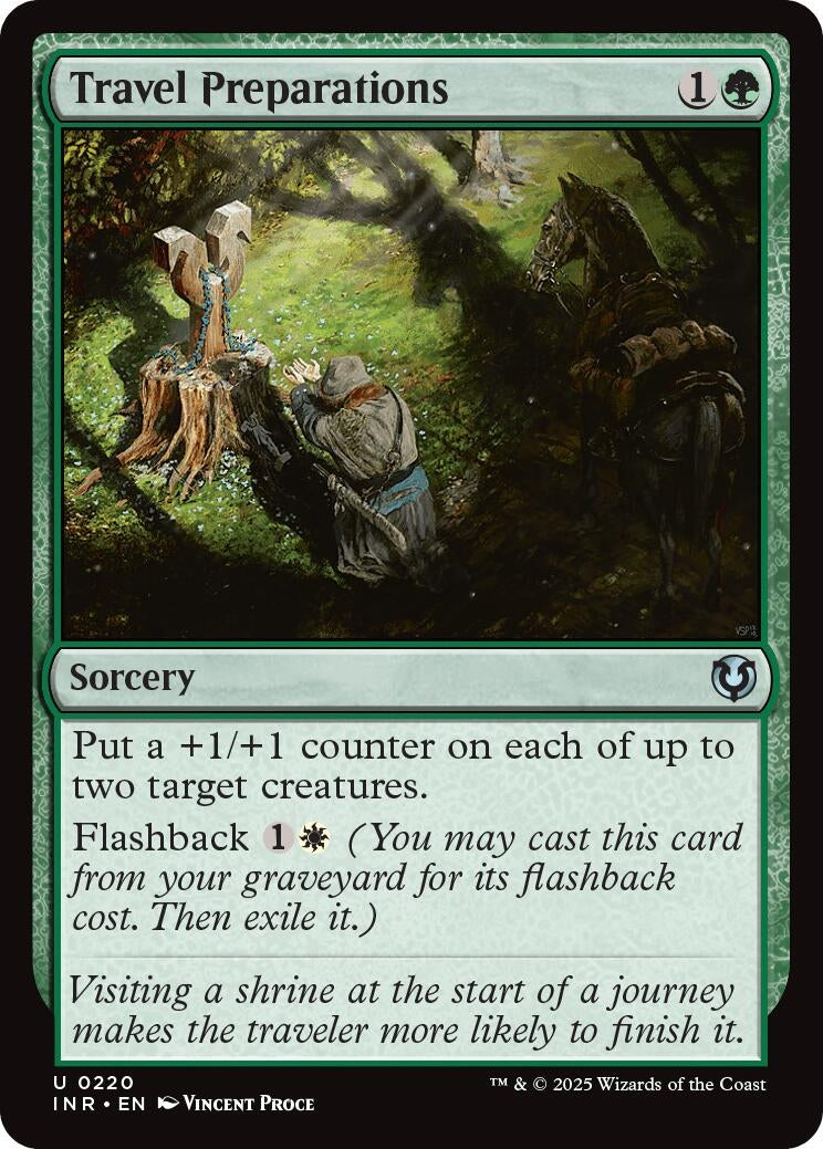 Image for Travel Preparations (Innistrad Remastered) (220) - Magic: The Gathering