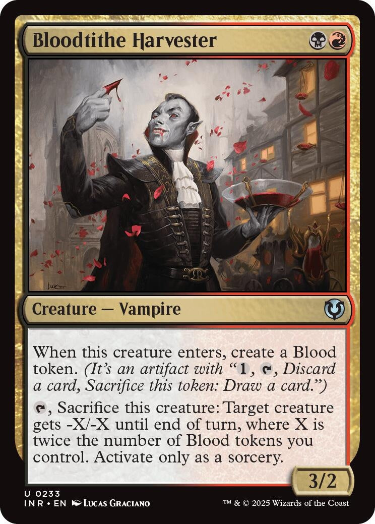 Image for Bloodtithe Harvester (Innistrad Remastered) (233) - Magic: The Gathering