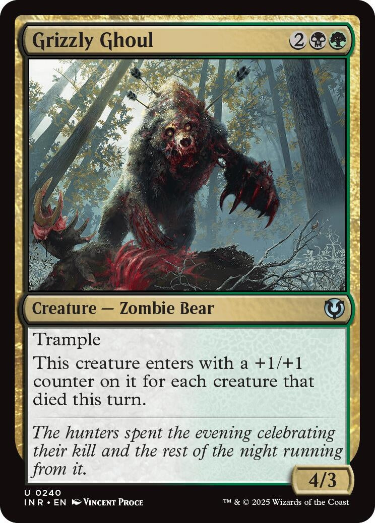 Image for Grizzly Ghoul (Innistrad Remastered) (240) - Magic: The Gathering