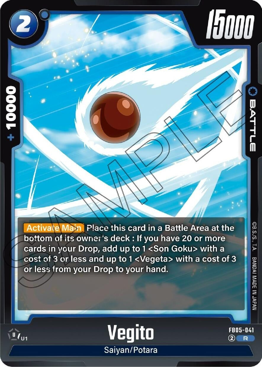 Image for Vegito - FB05-041 (New Adventure) (FB05-041) - Dragon Ball Super: Fusion World
