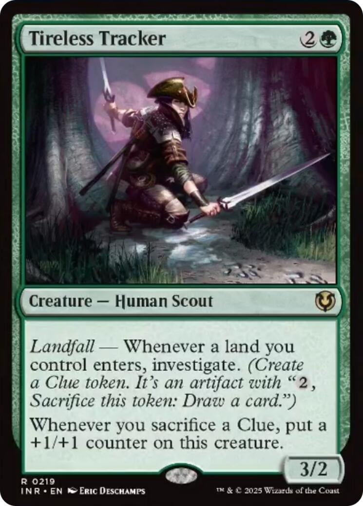 Image for Tireless Tracker (Innistrad Remastered) (219) - Magic: The Gathering