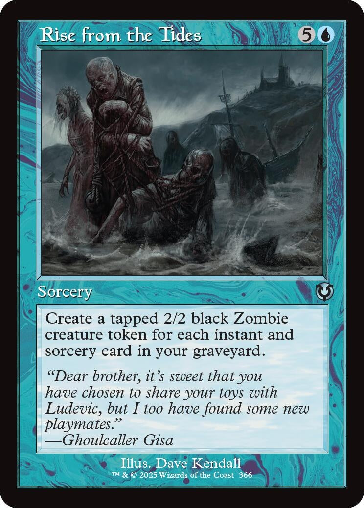 Image for Rise from the Tides (Retro Frame) (Innistrad Remastered) (366) - Magic: The Gathering