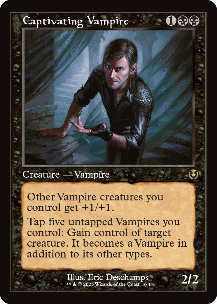 Image for Captivating Vampire (Retro Frame) (Innistrad Remastered) (374) - Magic: The Gathering