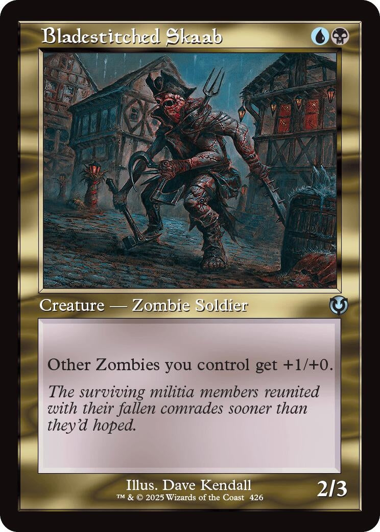 Image for Bladestitched Skaab (Retro Frame) (Innistrad Remastered) (426) - Magic: The Gathering