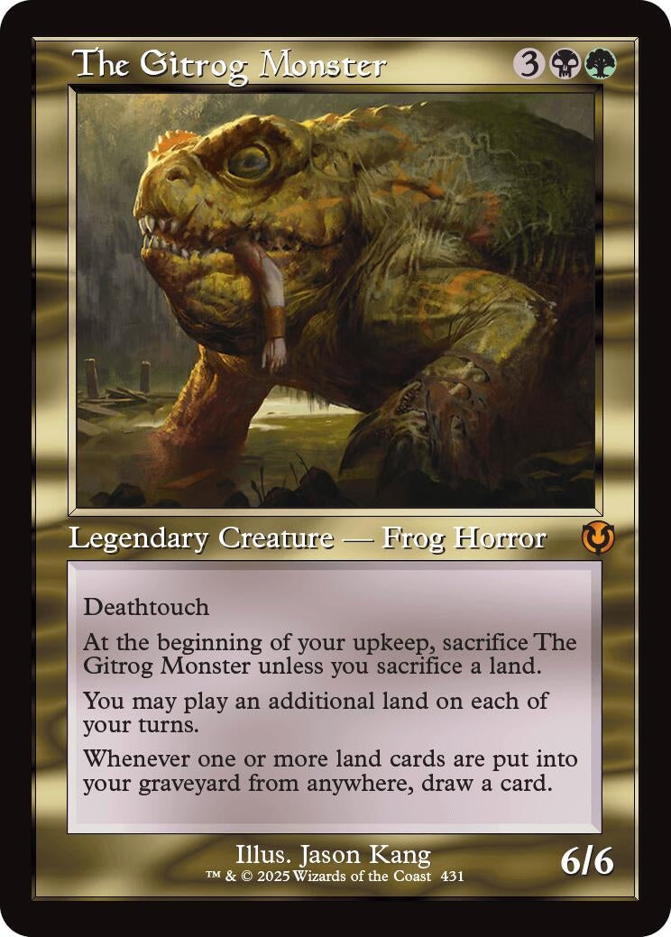 Image for The Gitrog Monster (Retro Frame) (Innistrad Remastered) (431) - Magic: The Gathering