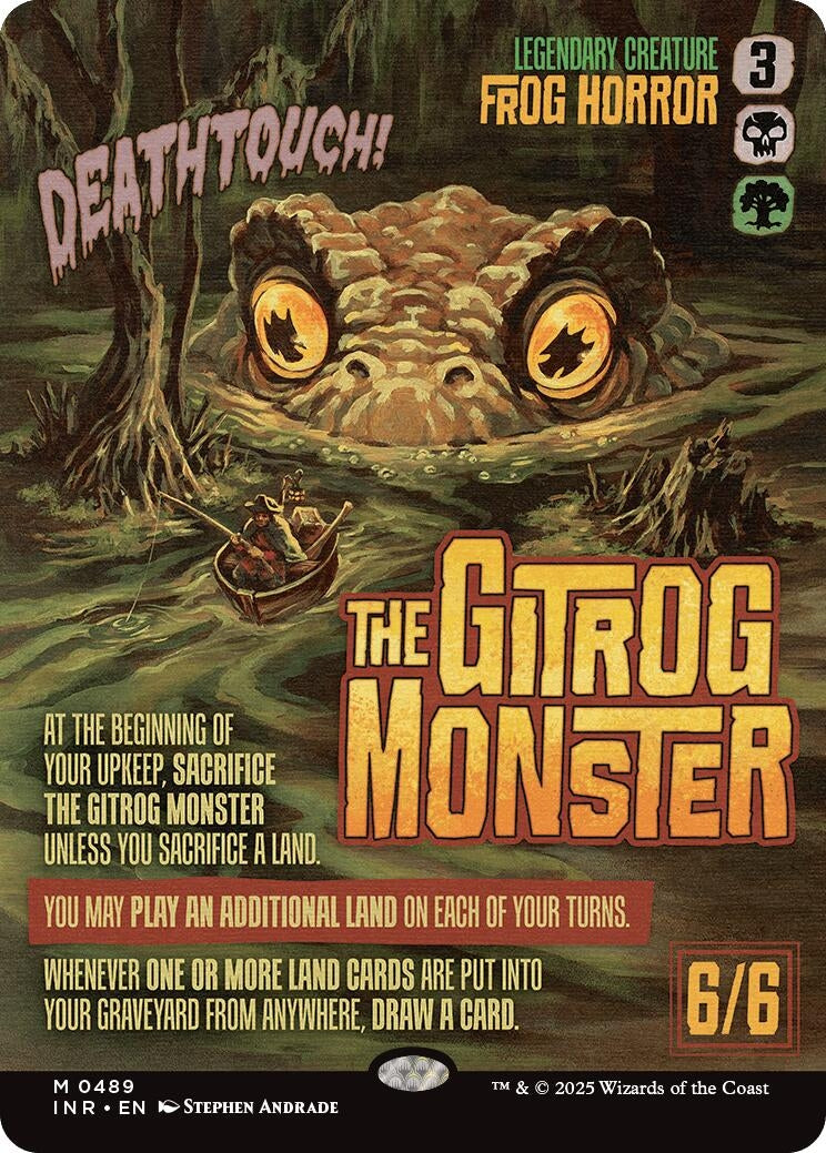 Image for The Gitrog Monster (Showcase) (Innistrad Remastered) (489) - Magic: The Gathering
