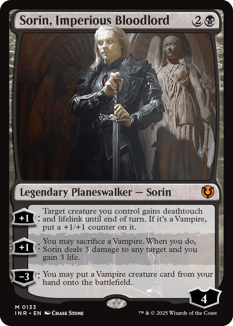 Image for Sorin, Imperious Bloodlord (Innistrad Remastered) (133) - Magic: The Gathering