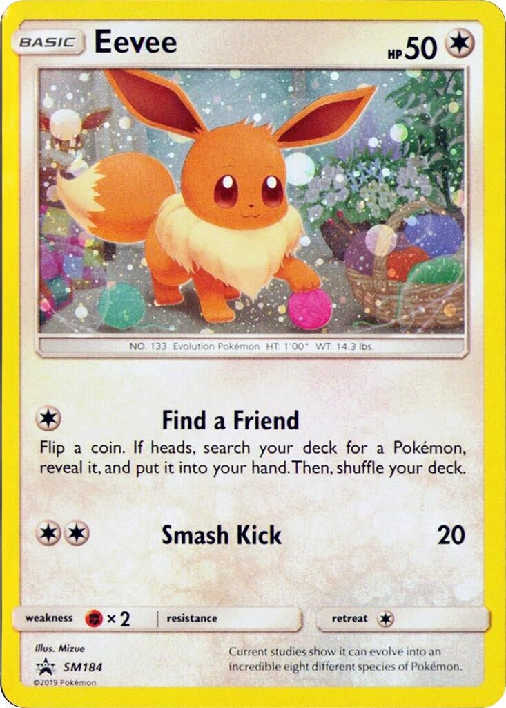 Image for Eevee - SM184 (Cosmos Holo) (SM Promos) (SM184) - Pokemon