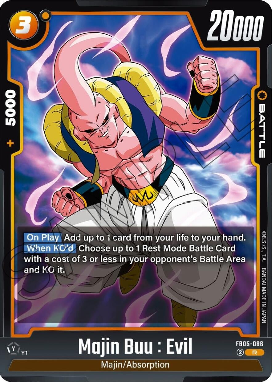 Image for Majin Buu : Evil (New Adventure) (FB05-086) - Dragon Ball Super: Fusion World