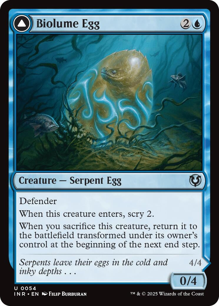 Image for Biolume Egg (Innistrad Remastered) (54) - Magic: The Gathering