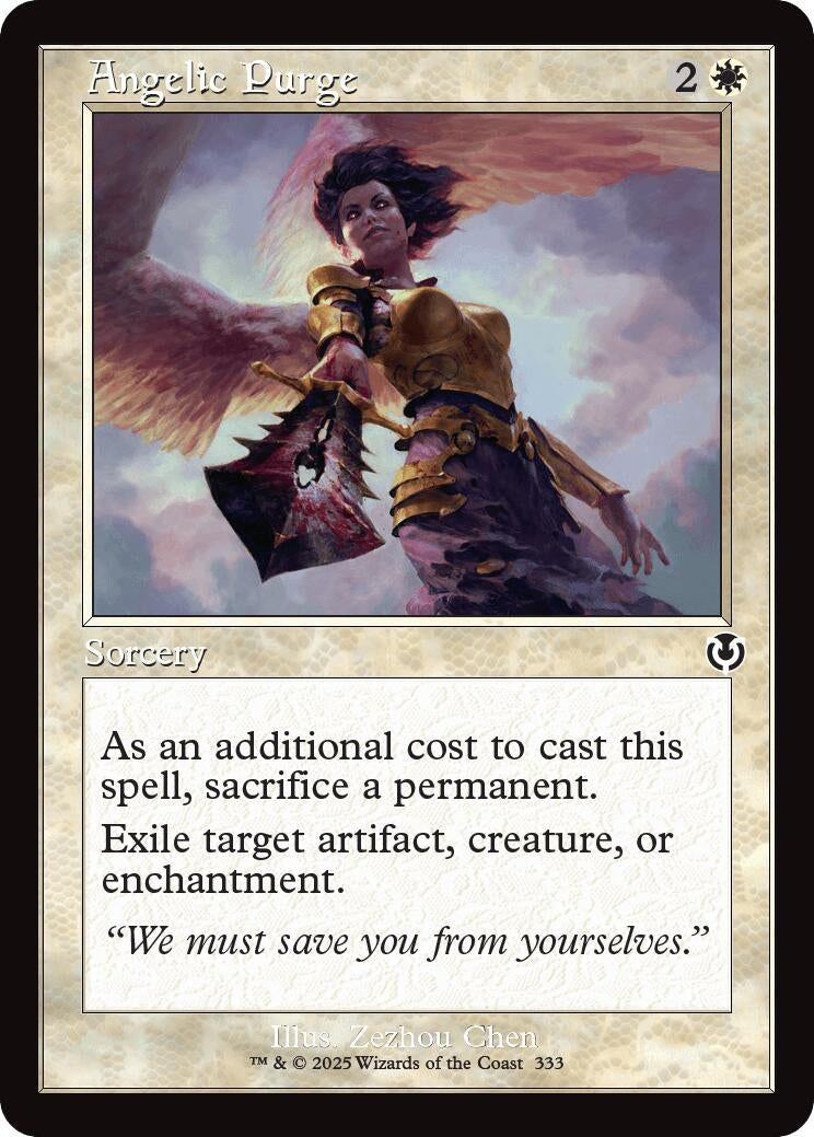 Image for Angelic Purge (Retro Frame) (Innistrad Remastered) (333) - Magic: The Gathering