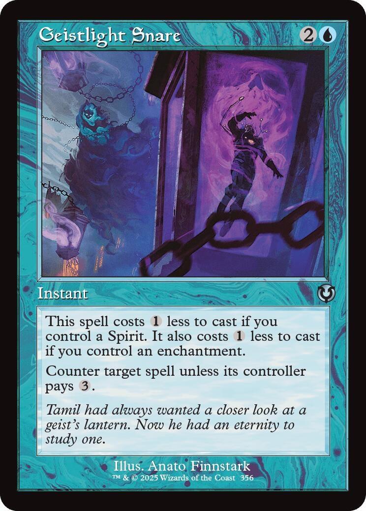 Image for Geistlight Snare (Retro Frame) (Innistrad Remastered) (356) - Magic: The Gathering