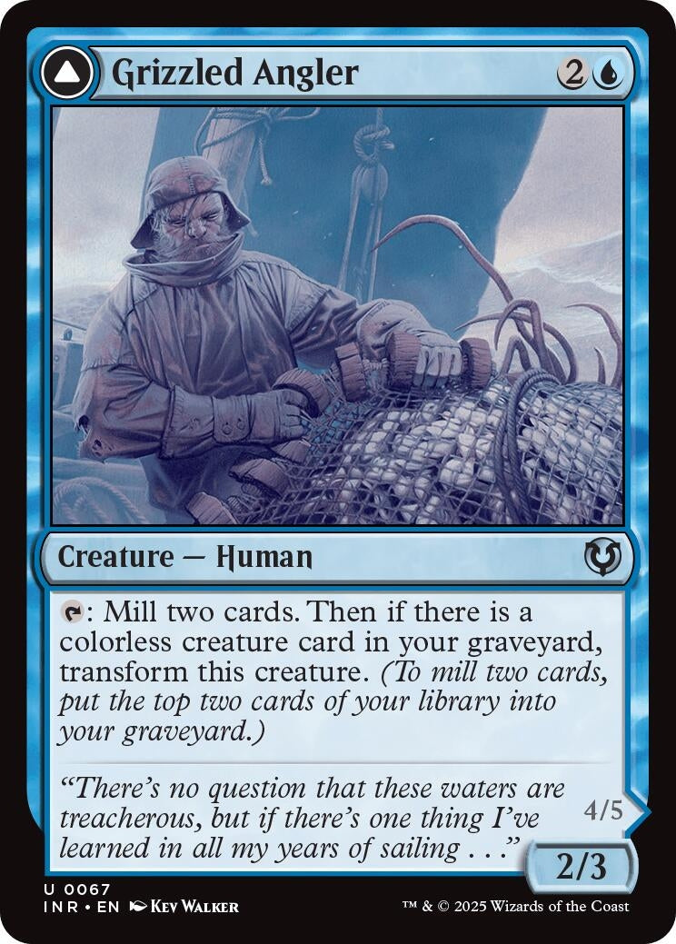 Image for Grizzled Angler (Innistrad Remastered) (67) - Magic: The Gathering