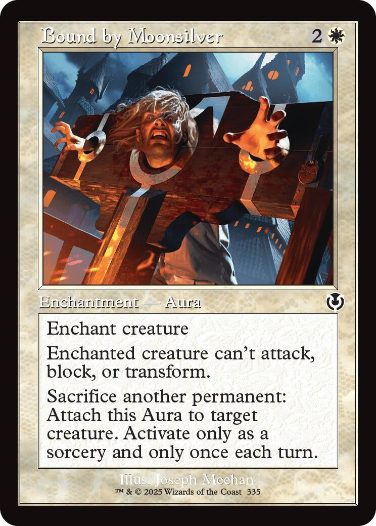 Image for Bound by Moonsilver (Retro Frame) (Innistrad Remastered) (335) - Magic: The Gathering