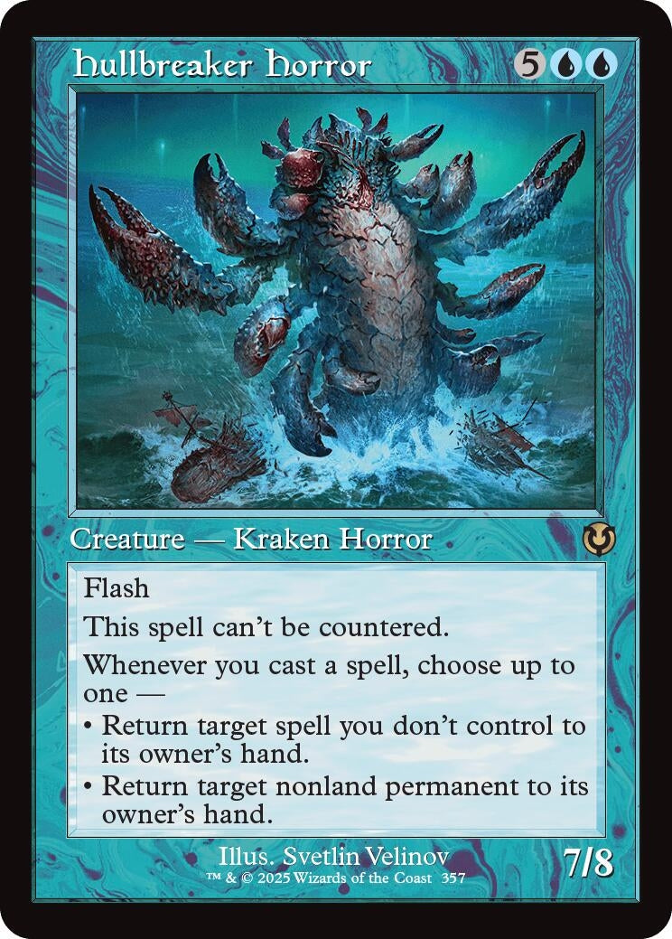 Image for Hullbreaker Horror (Retro Frame) (Innistrad Remastered) (357) - Magic: The Gathering