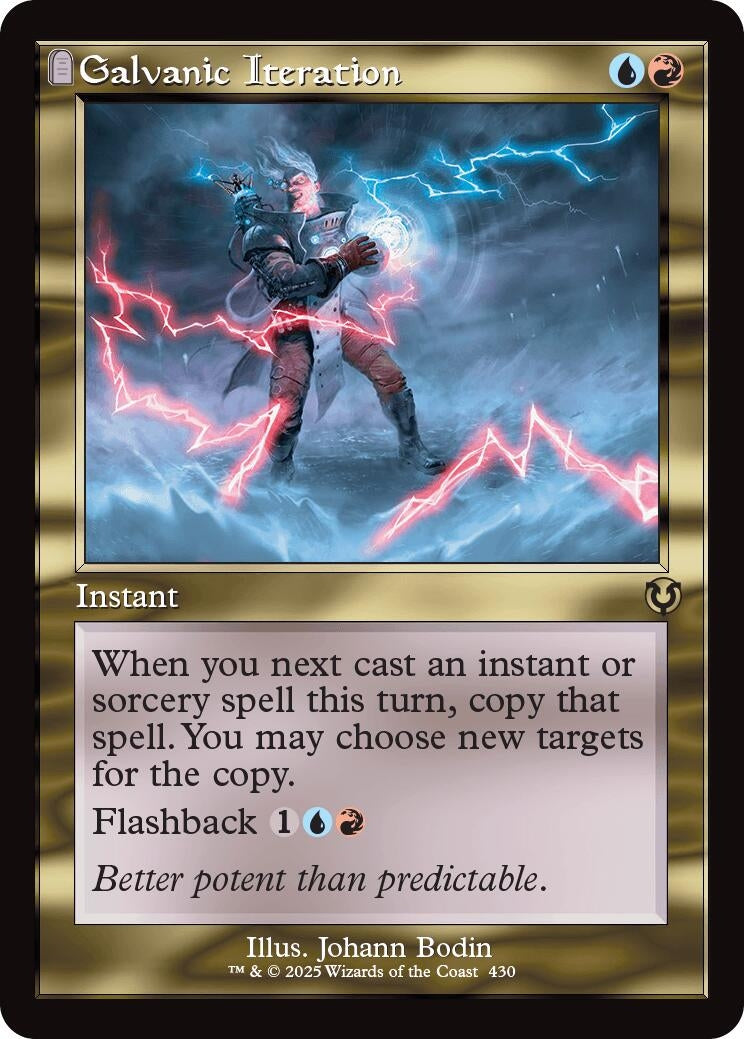Image for Galvanic Iteration (Retro Frame) (Innistrad Remastered) (430) - Magic: The Gathering