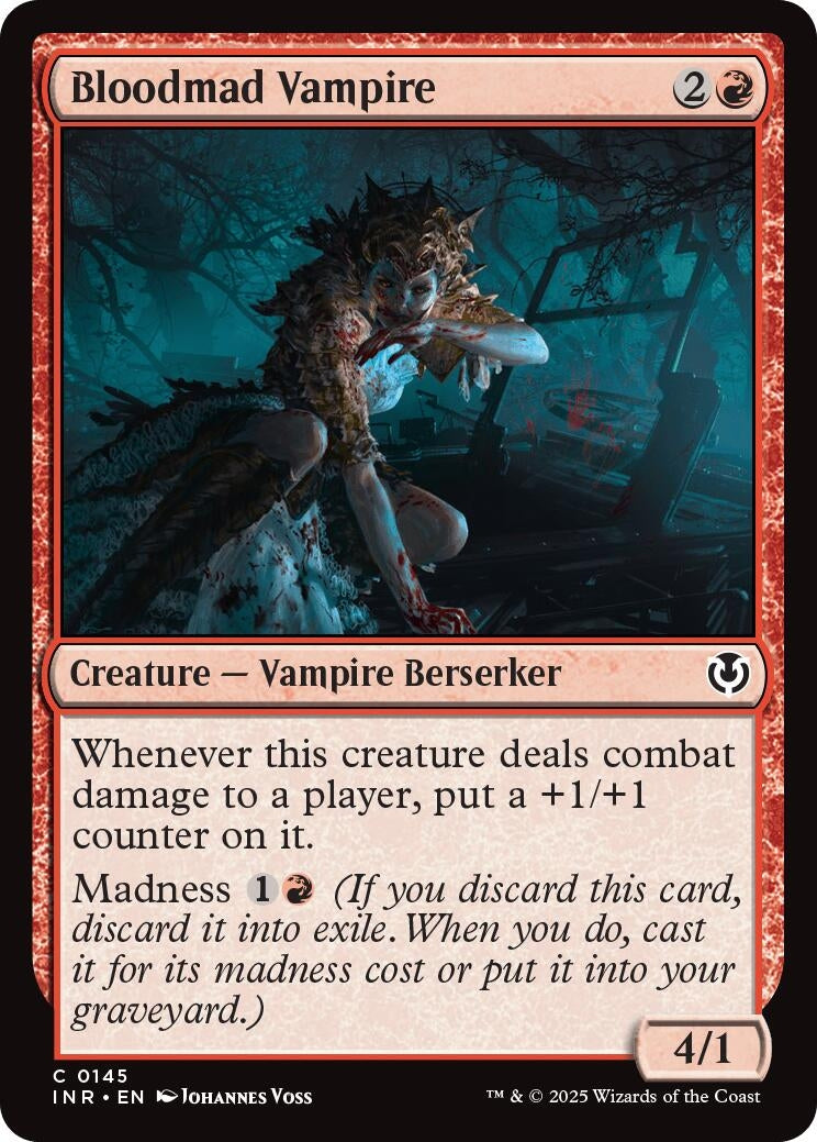 Image for Bloodmad Vampire (Innistrad Remastered) (145) - Magic: The Gathering