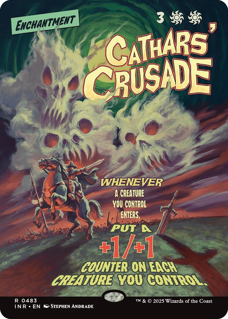 Image for Cathars' Crusade (Showcase) (Innistrad Remastered) (483) - Magic: The Gathering