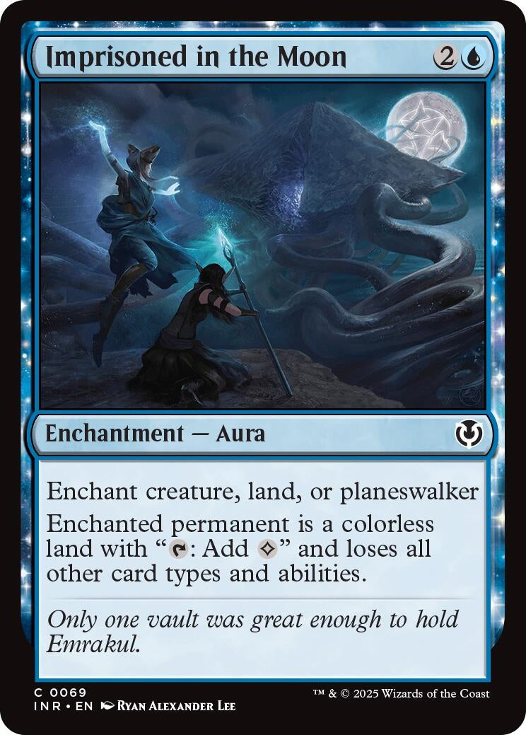 Image for Imprisoned in the Moon (Innistrad Remastered) (69) - Magic: The Gathering