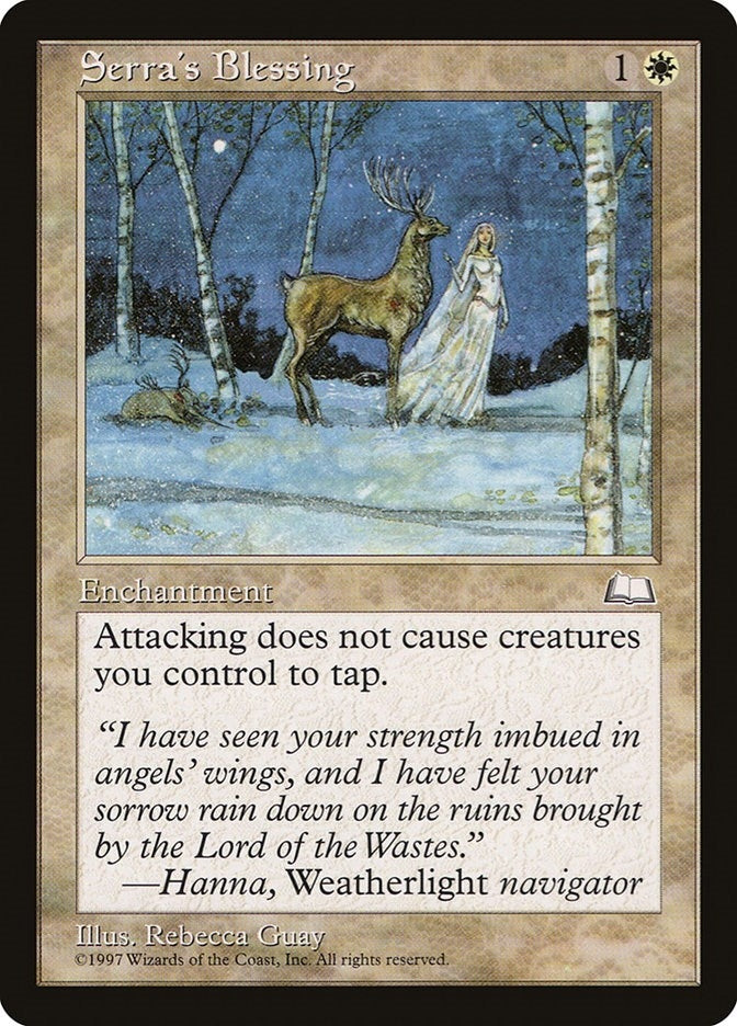Image for Serra's Blessing (Weatherlight) - Magic: The Gathering