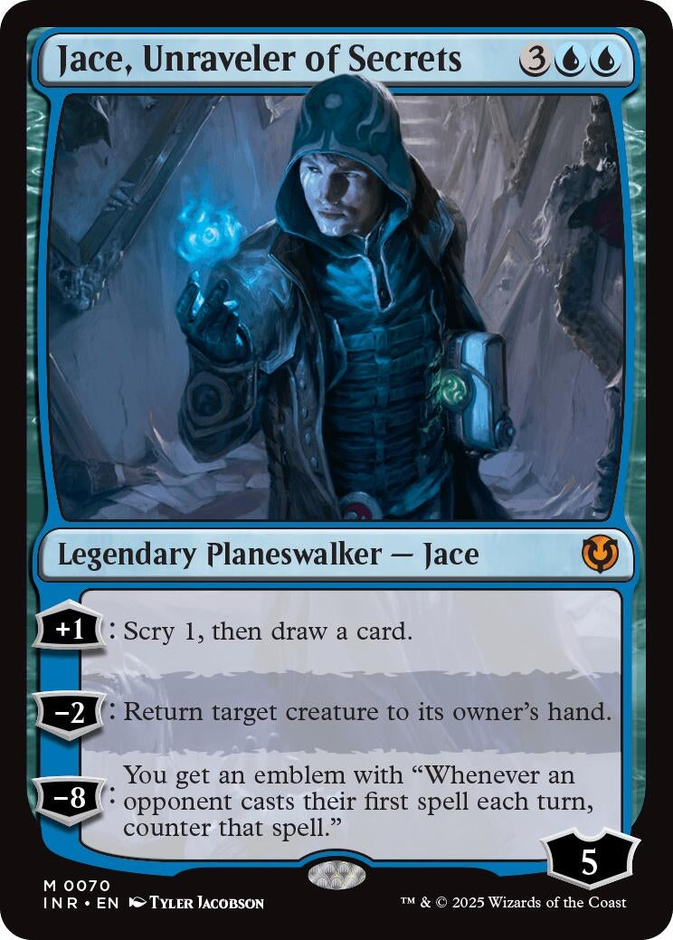 Image for Jace, Unraveler of Secrets (Innistrad Remastered) (70) - Magic: The Gathering