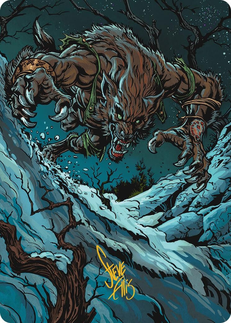 Image for Ravager of the Fells Art Card (Gold-Stamped Signature) (Art Series: Innistrad Remastered) (21) - Magic: The Gathering