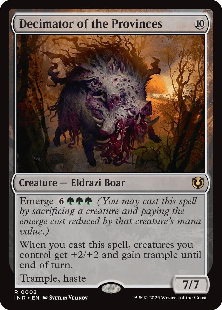 Image for Decimator of the Provinces (Innistrad Remastered) (2) - Magic: The Gathering