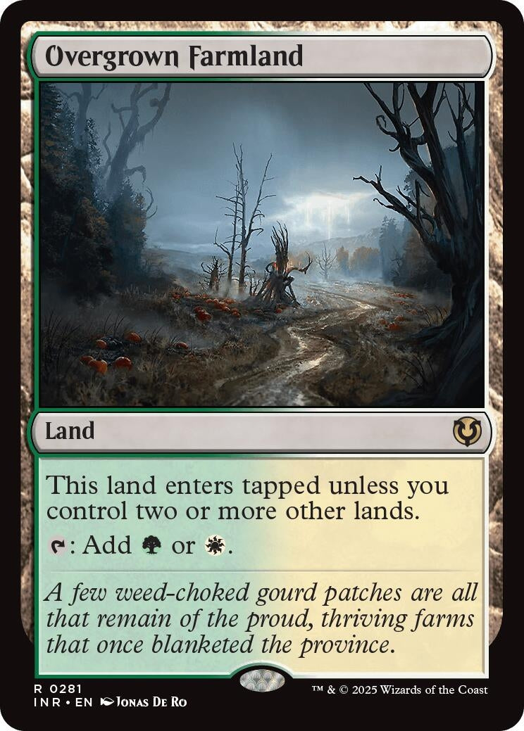 Image for Overgrown Farmland (Innistrad Remastered) (281) - Magic: The Gathering