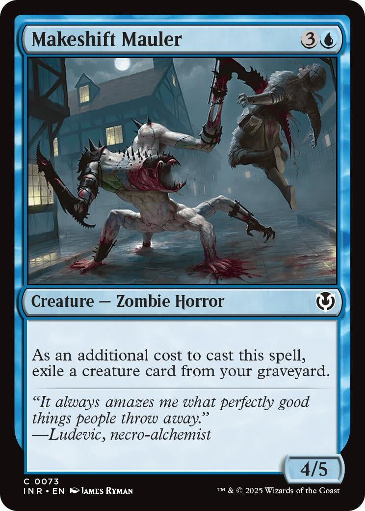 Image for Makeshift Mauler (Innistrad Remastered) (73) - Magic: The Gathering