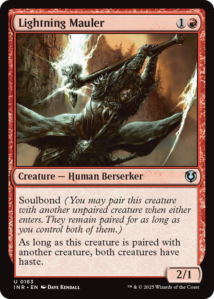 Image for Lightning Mauler (Innistrad Remastered) (163) - Magic: The Gathering