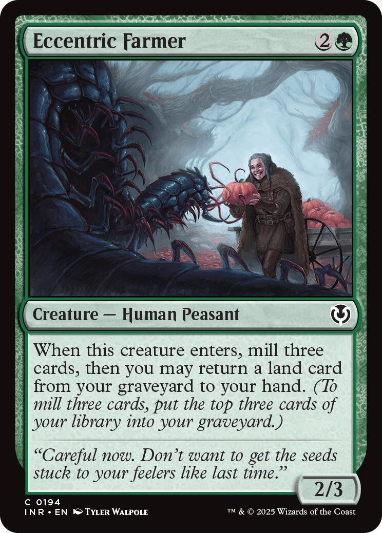 Image for Eccentric Farmer (Innistrad Remastered) (194) - Magic: The Gathering